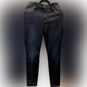 7 For All Mankind Super Skinny B(Air) dark blue jeans, wmns size 10 (UK 31), NWT